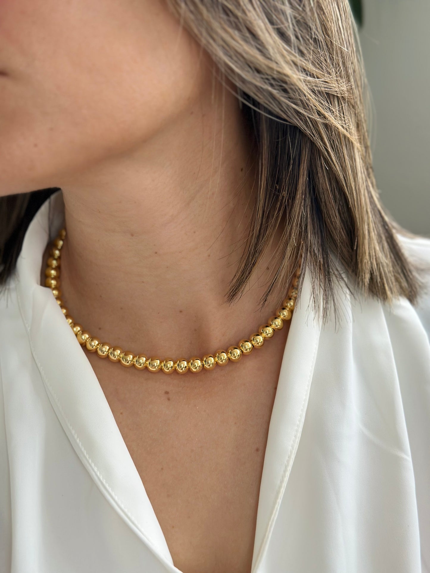 BALINE CHOKER BRONZE