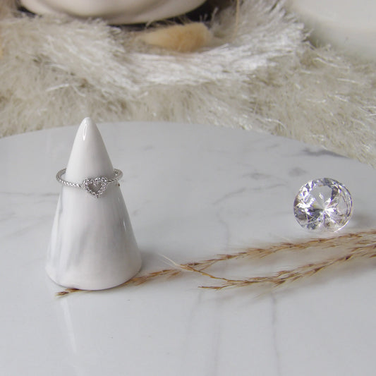 NYX SILVER RING