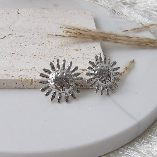 SUNSET EARRINGS SILVER