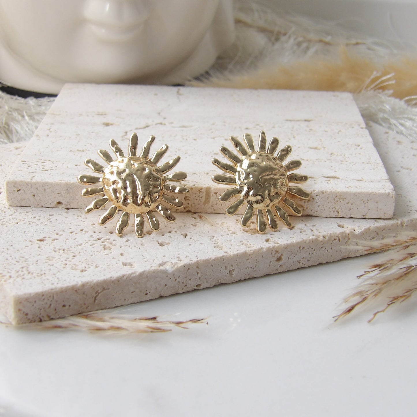 SUNSET EARRINGS GOLD