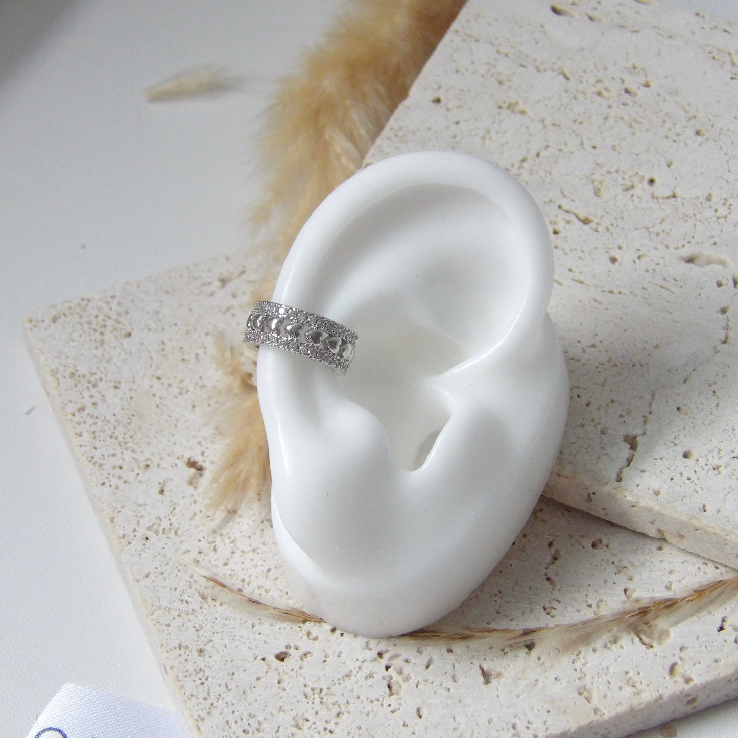 GRACE EAR CUFF SILVER