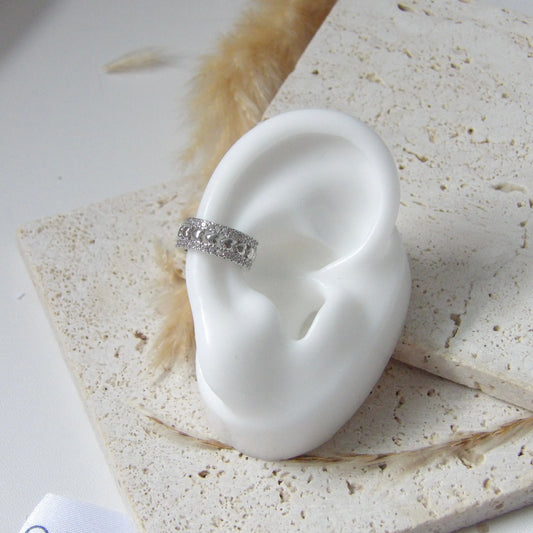 GRACE EAR CUFF SILVER