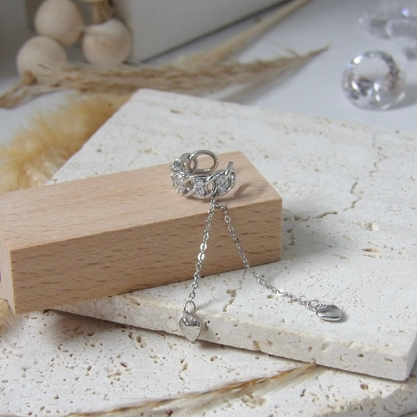 HOPE EAR CUFF SILVER