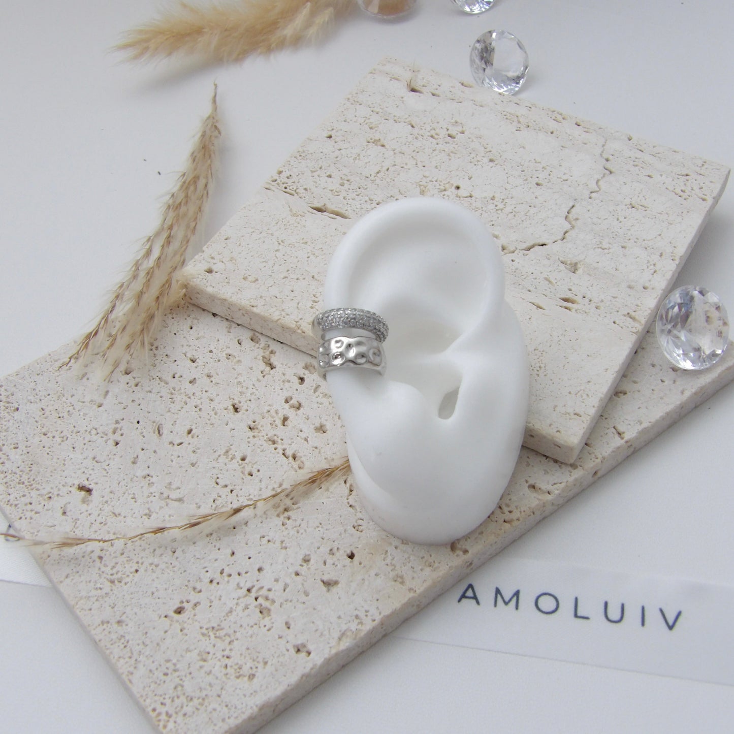 MIRABELLE EAR CUFF SILVER