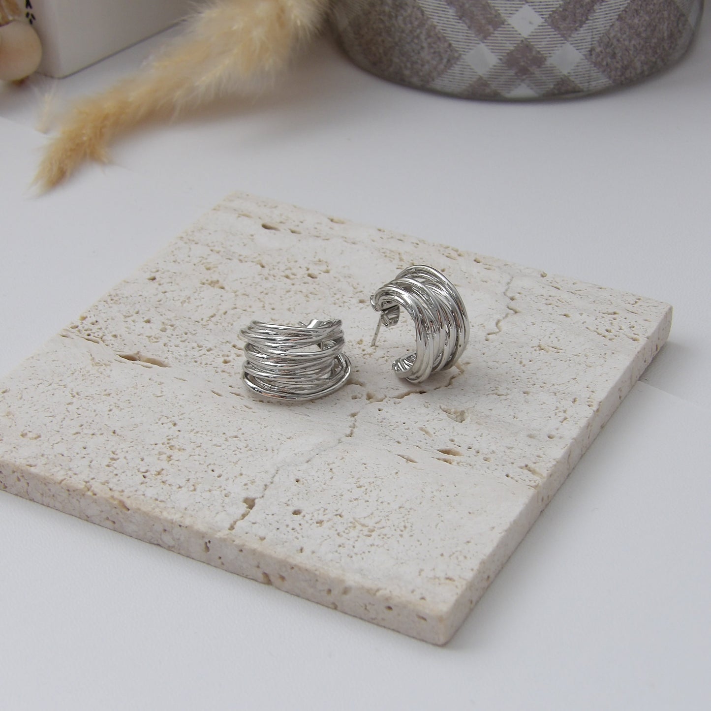 SALOME EARRINGS SILVER