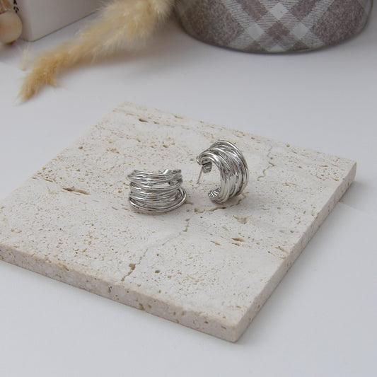 SALOME EARRINGS SILVER