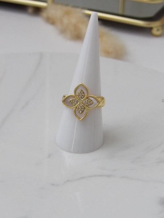 PLUM GOLD RING