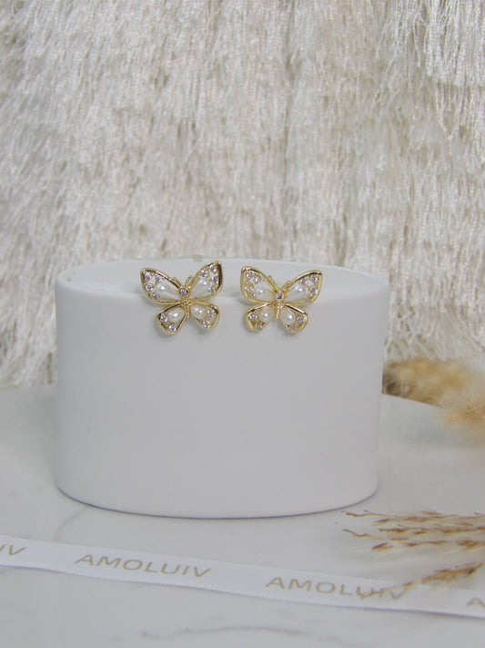 BLOOM EARRINGS GOLD