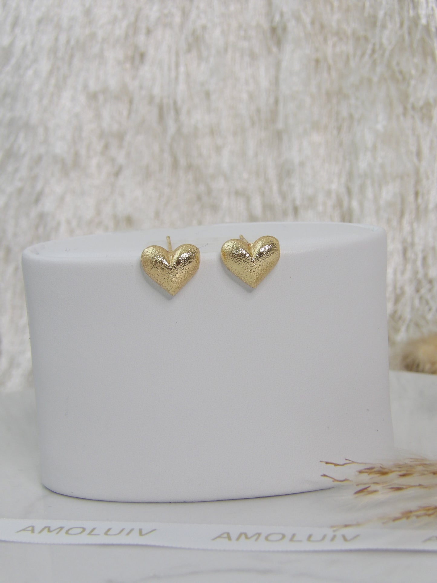 VE LOVE EARRINGS GOLD