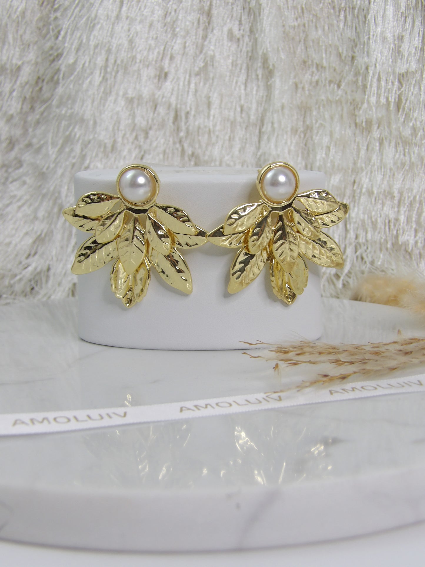 CALLA GOLD EARRINGS