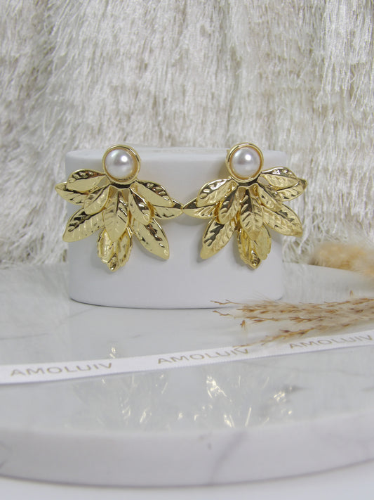 CALLA GOLD EARRINGS