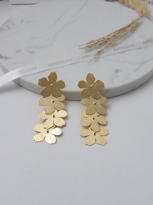 DAISY BRONZE EARRINGS