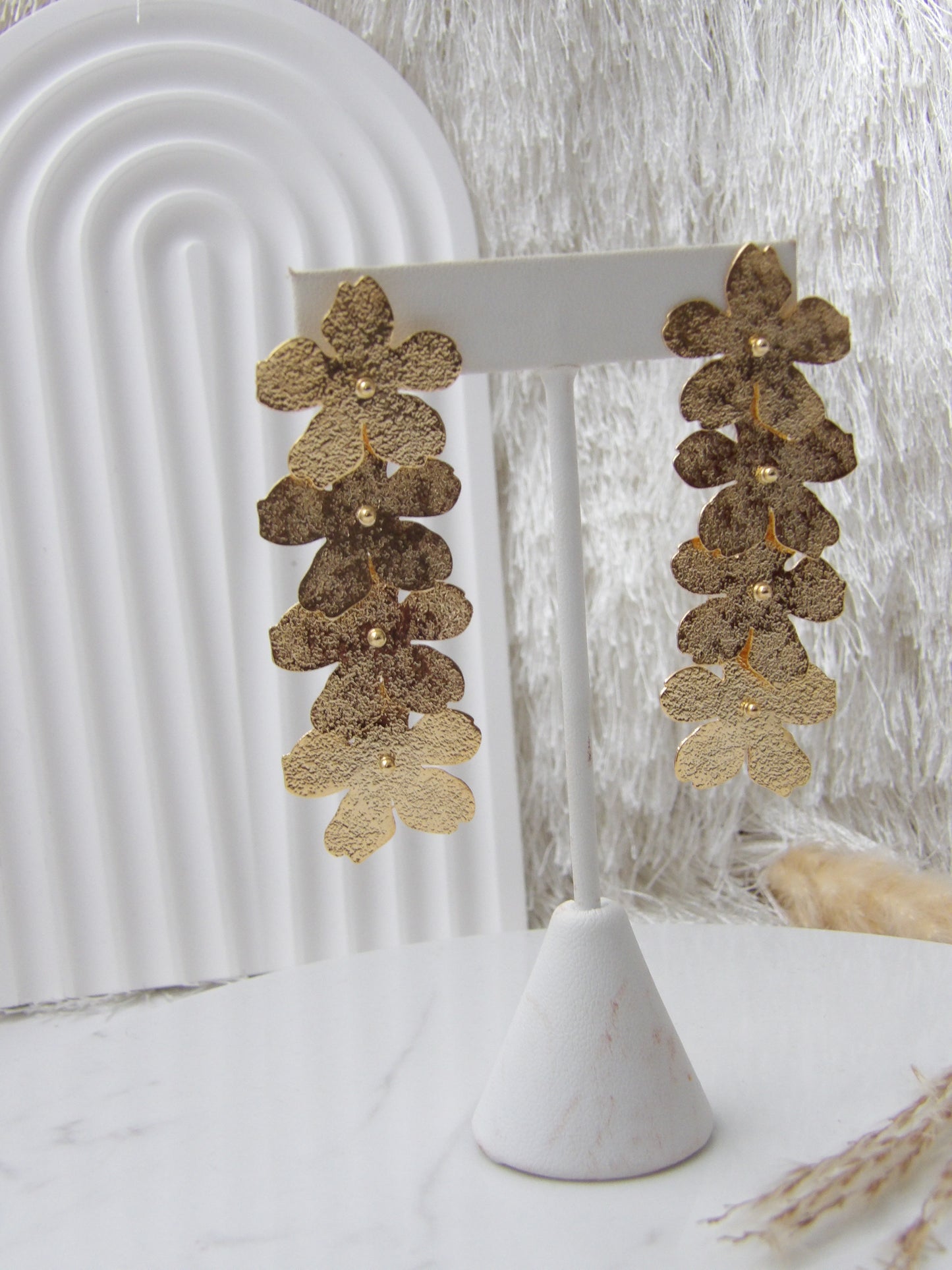 DAISY BRONZE EARRINGS