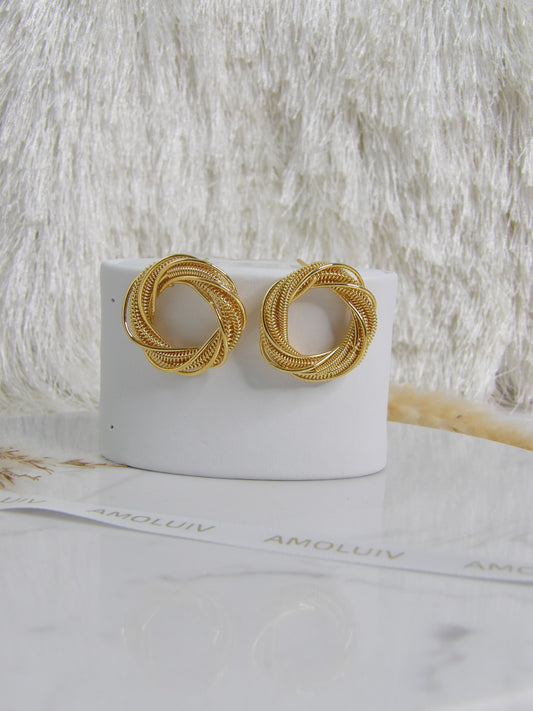 BRISA DE ORO BRONZE EARRINGS