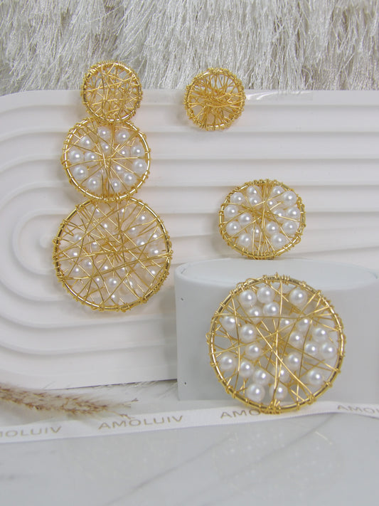 CANNES BRONZE EARRINGS MULTIUSE