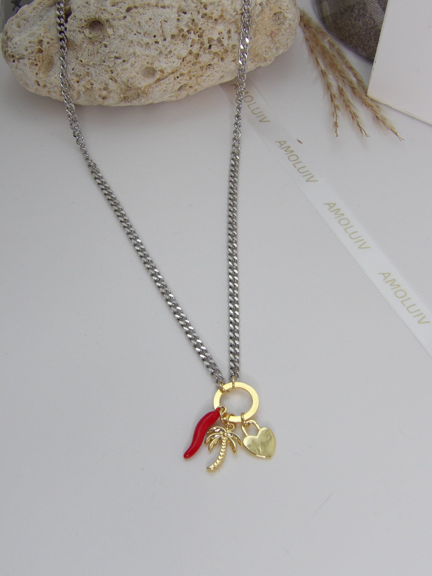 VIBRANT TROPICS NECKLACE GOLD