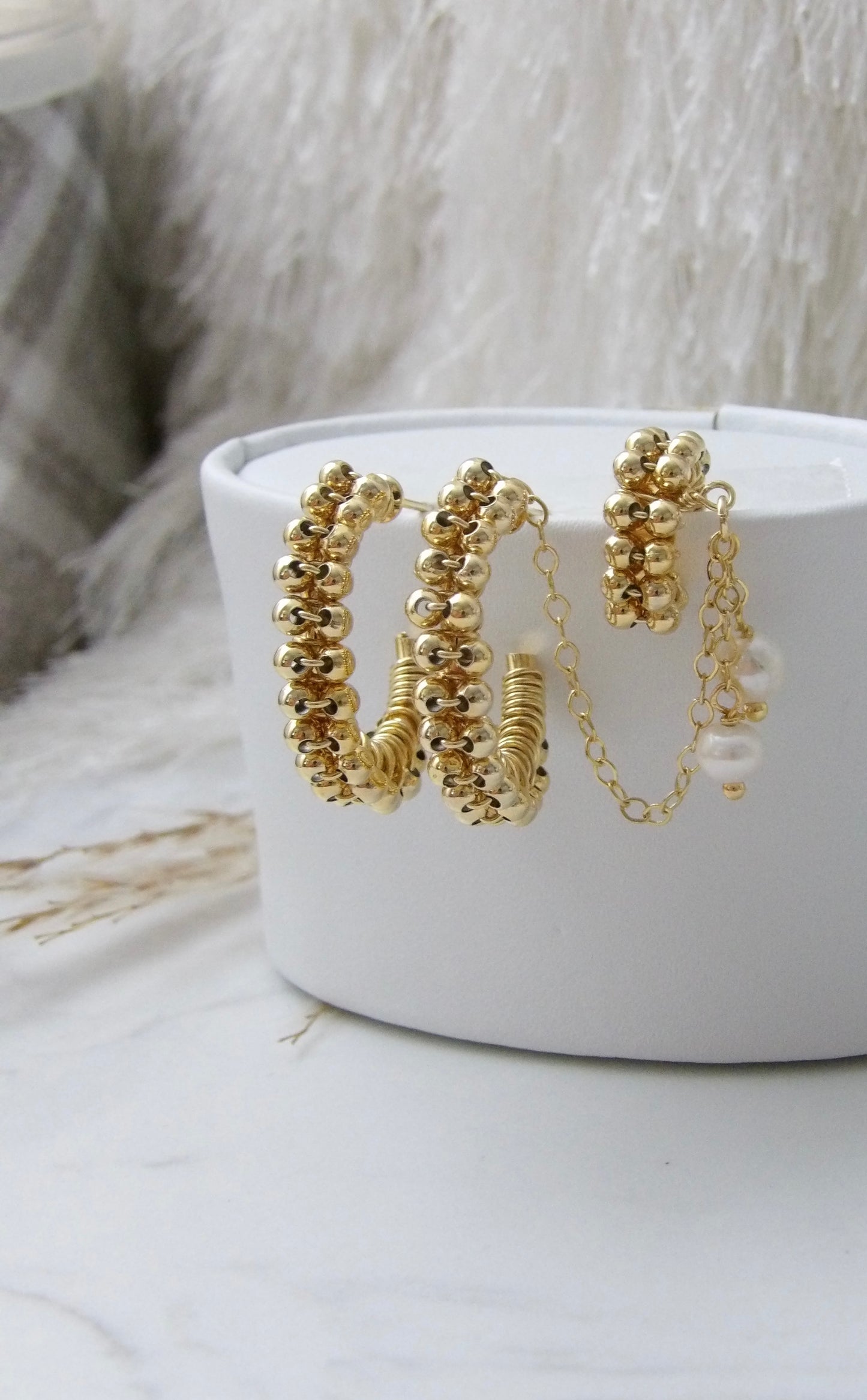 GOLDEN MOOD EARRINGS SET