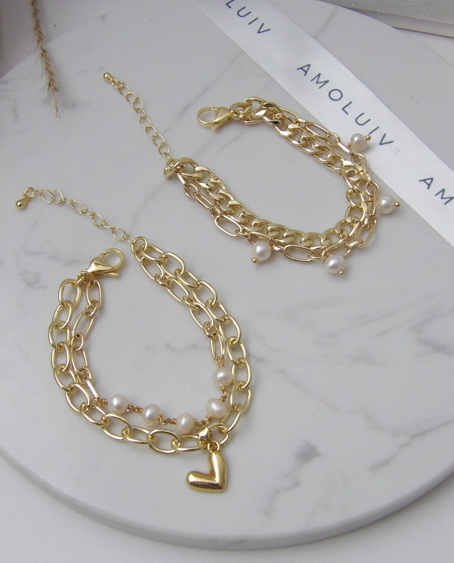 GALA LOOP BRACELET GOLD SET