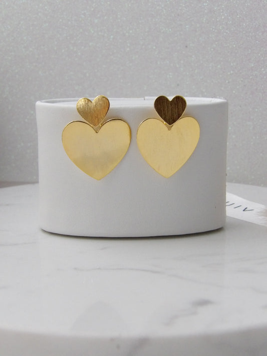 SWEET GOLD BRONZE EARRINGS