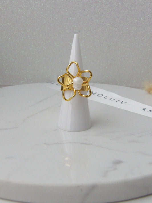 BLOOM BRONZE RING