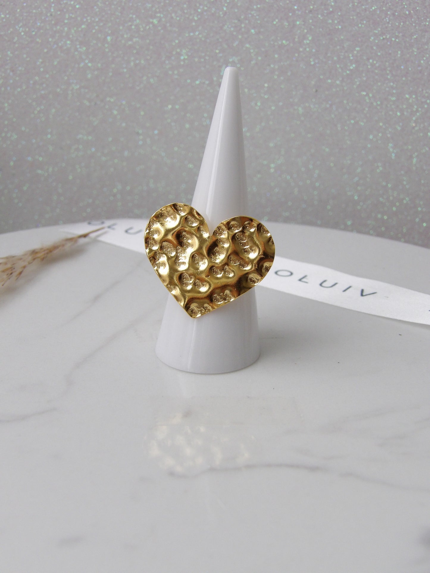 AMOURE TEXTURE BRONZE RING