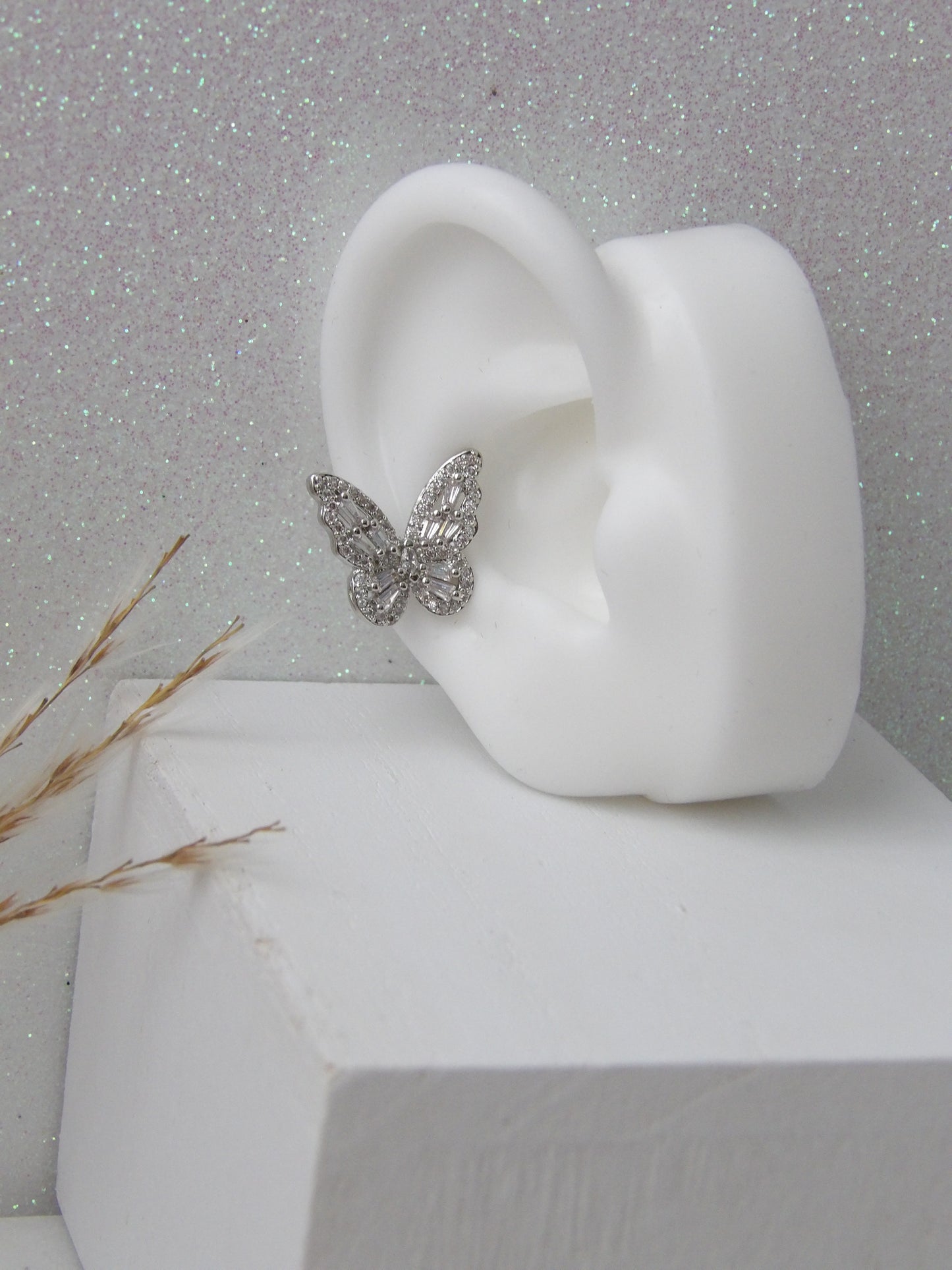 ÉCLAT EAR CUFF SILVER