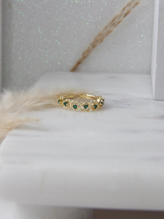 VERDELIA GOLD RING