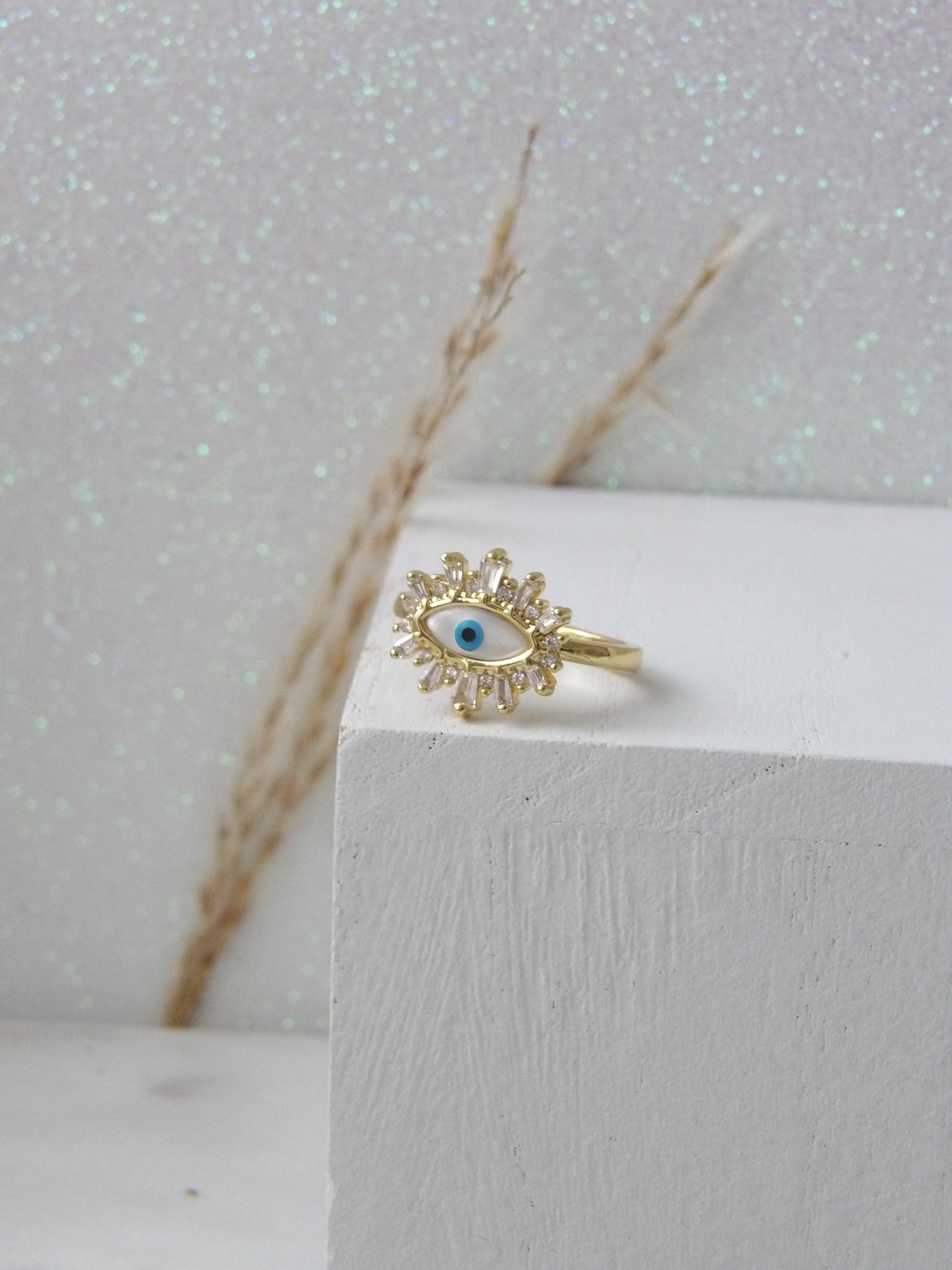 LUMINA EYE RING GOLD