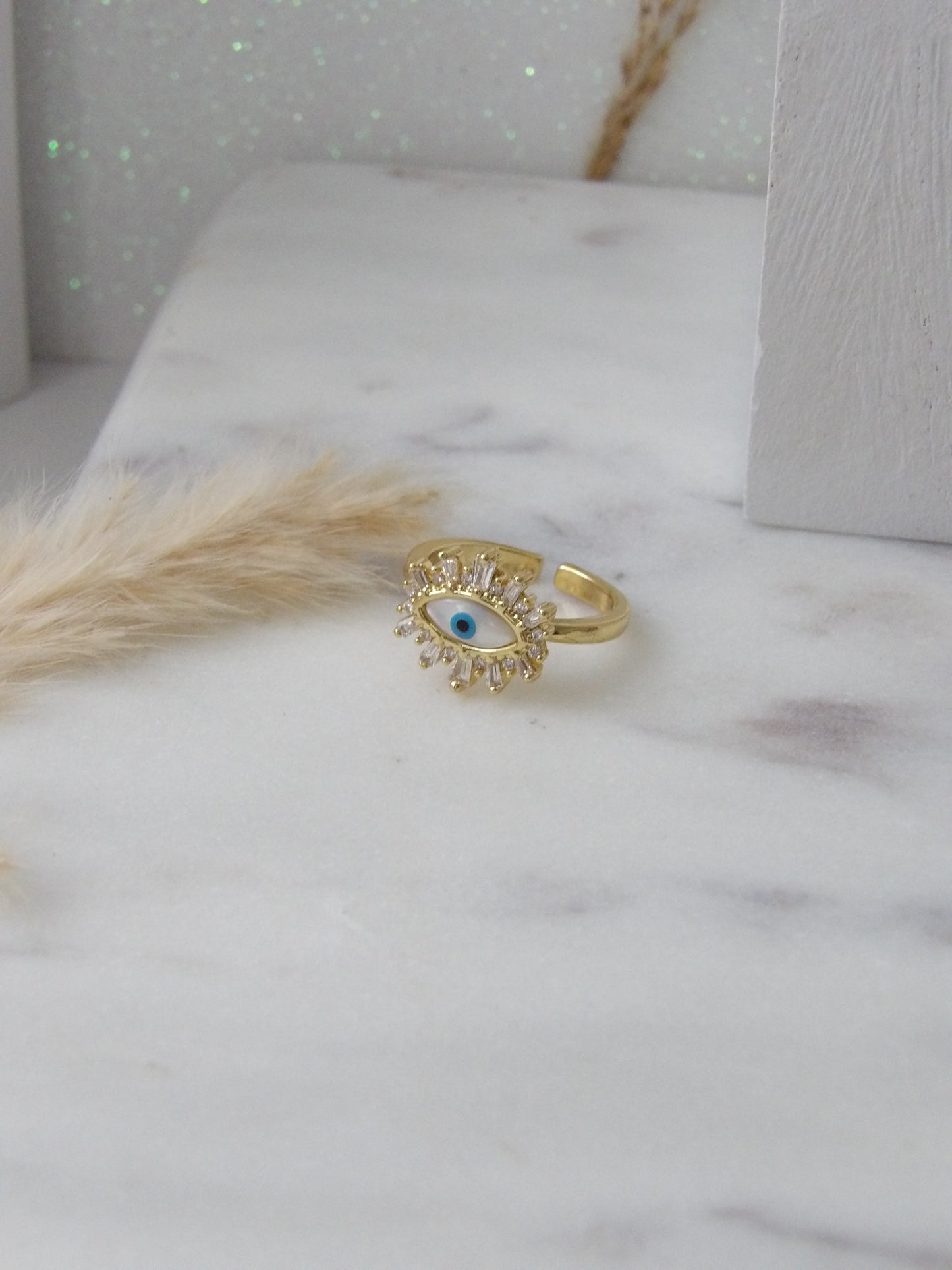 LUMINA EYE RING GOLD