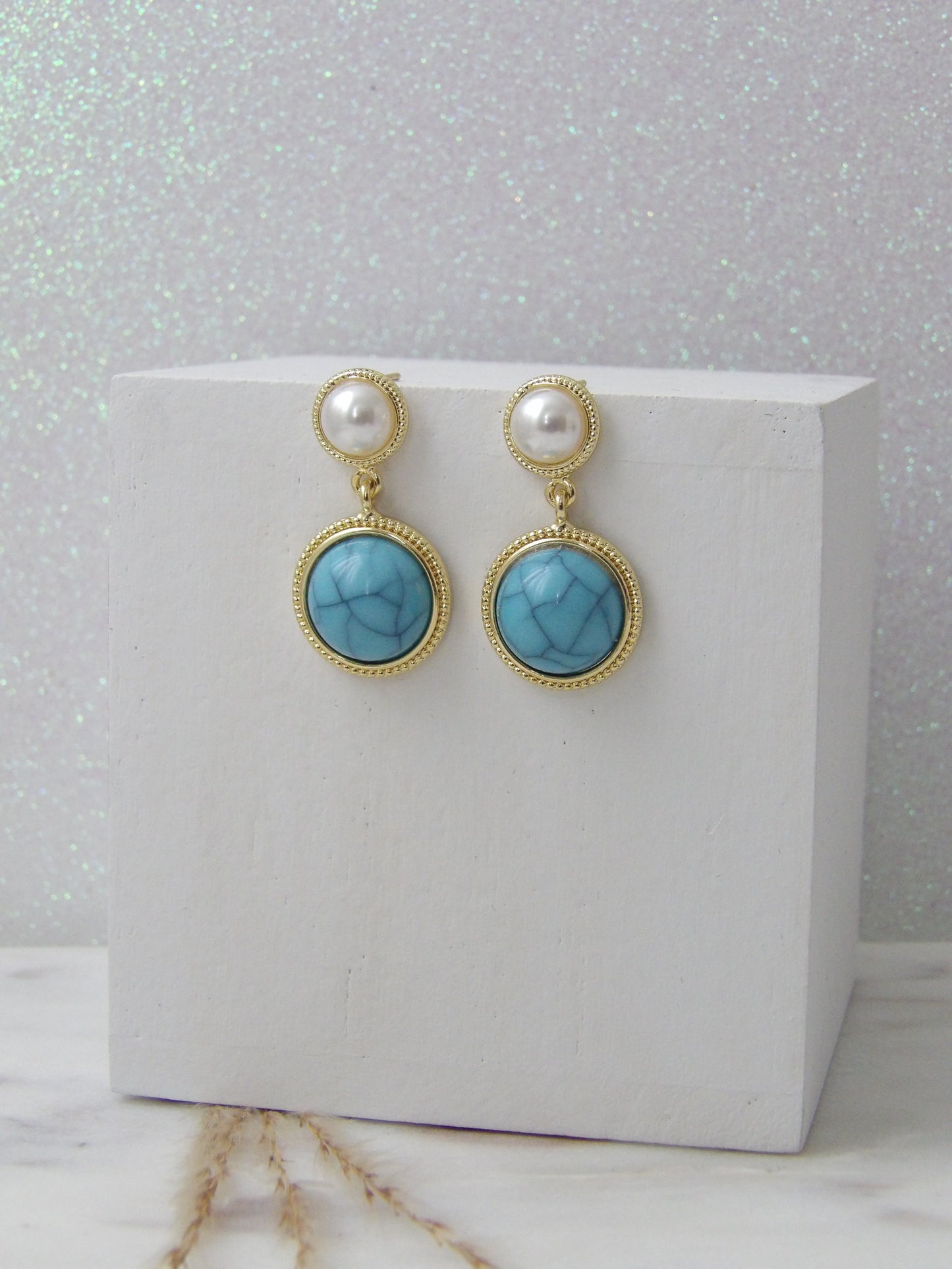 AZURÉA GOLD EARRINGS