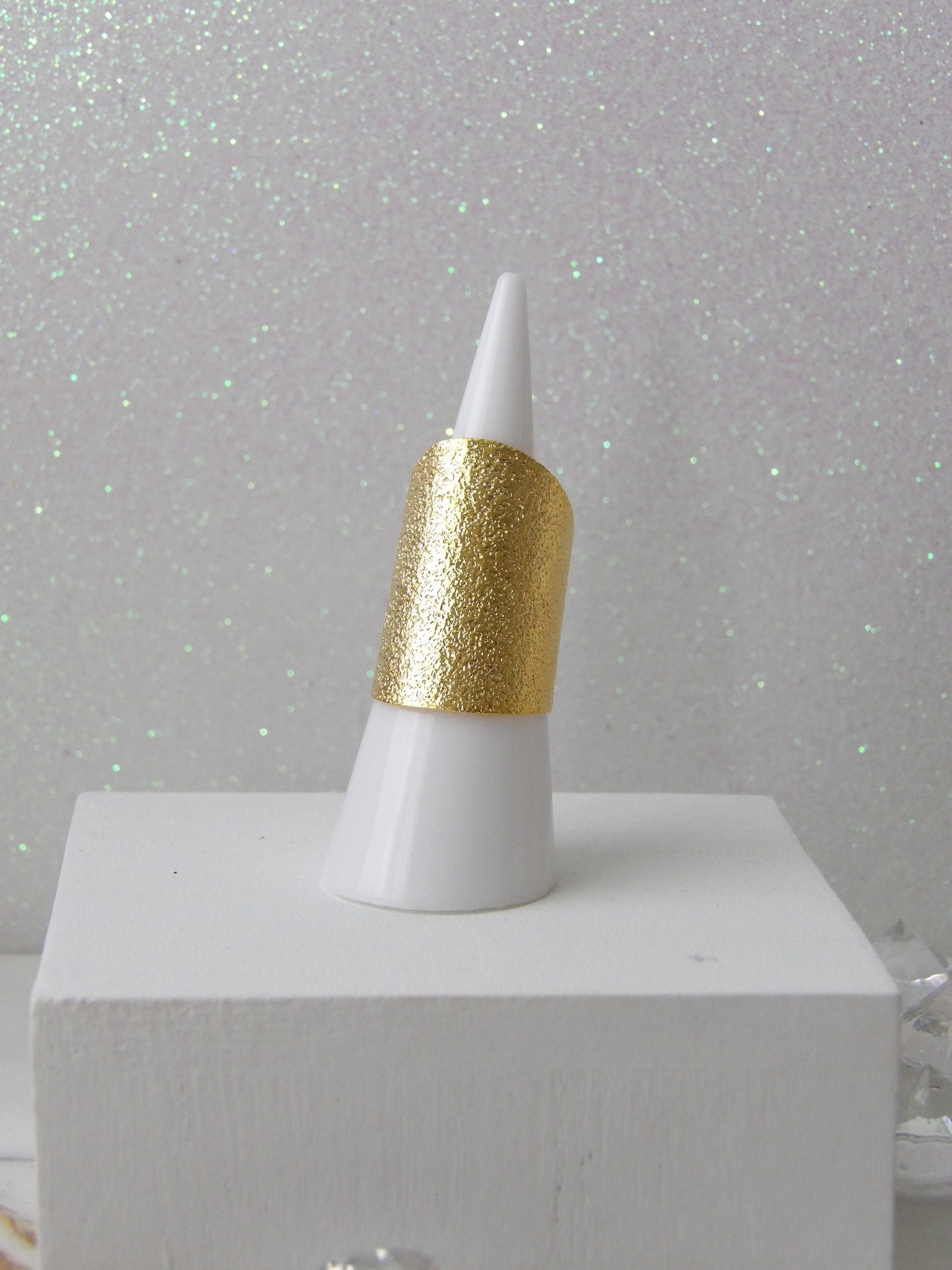 GOLDEN VEIL RING BRONZE