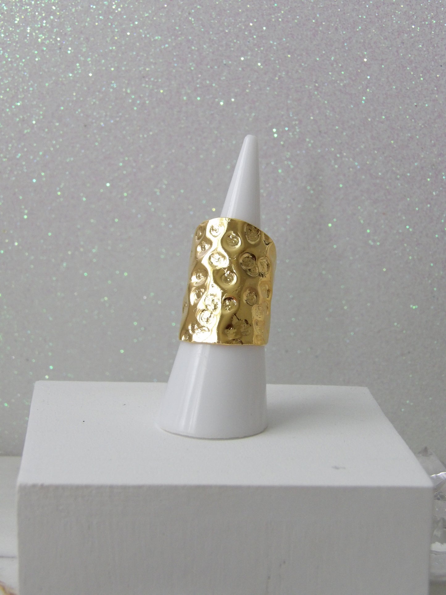 NARA VEIL RING BRONZE