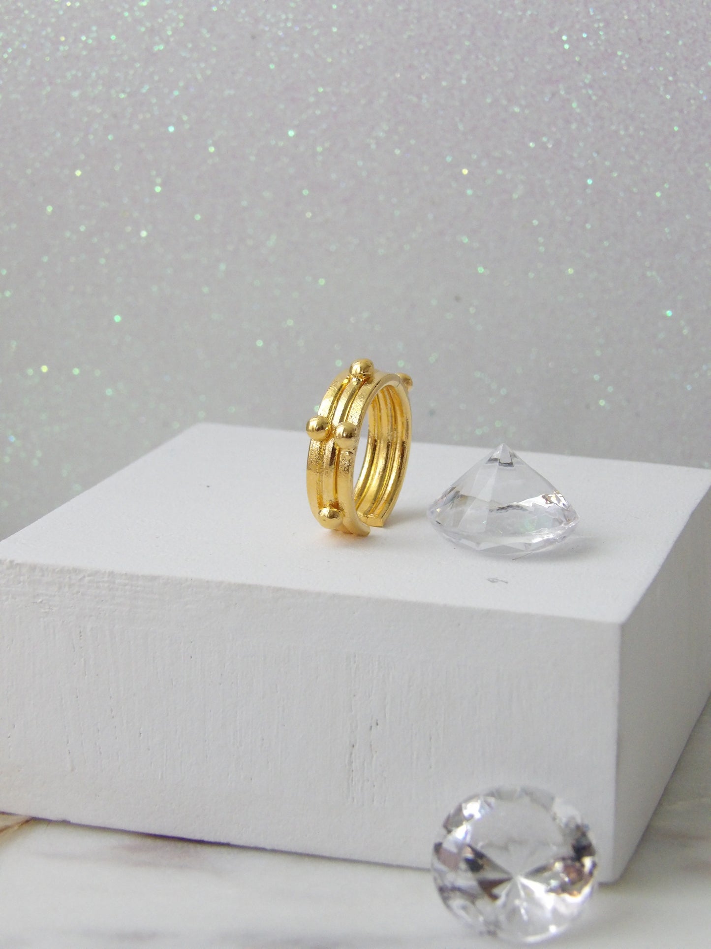 ALUNA RING BRONZE