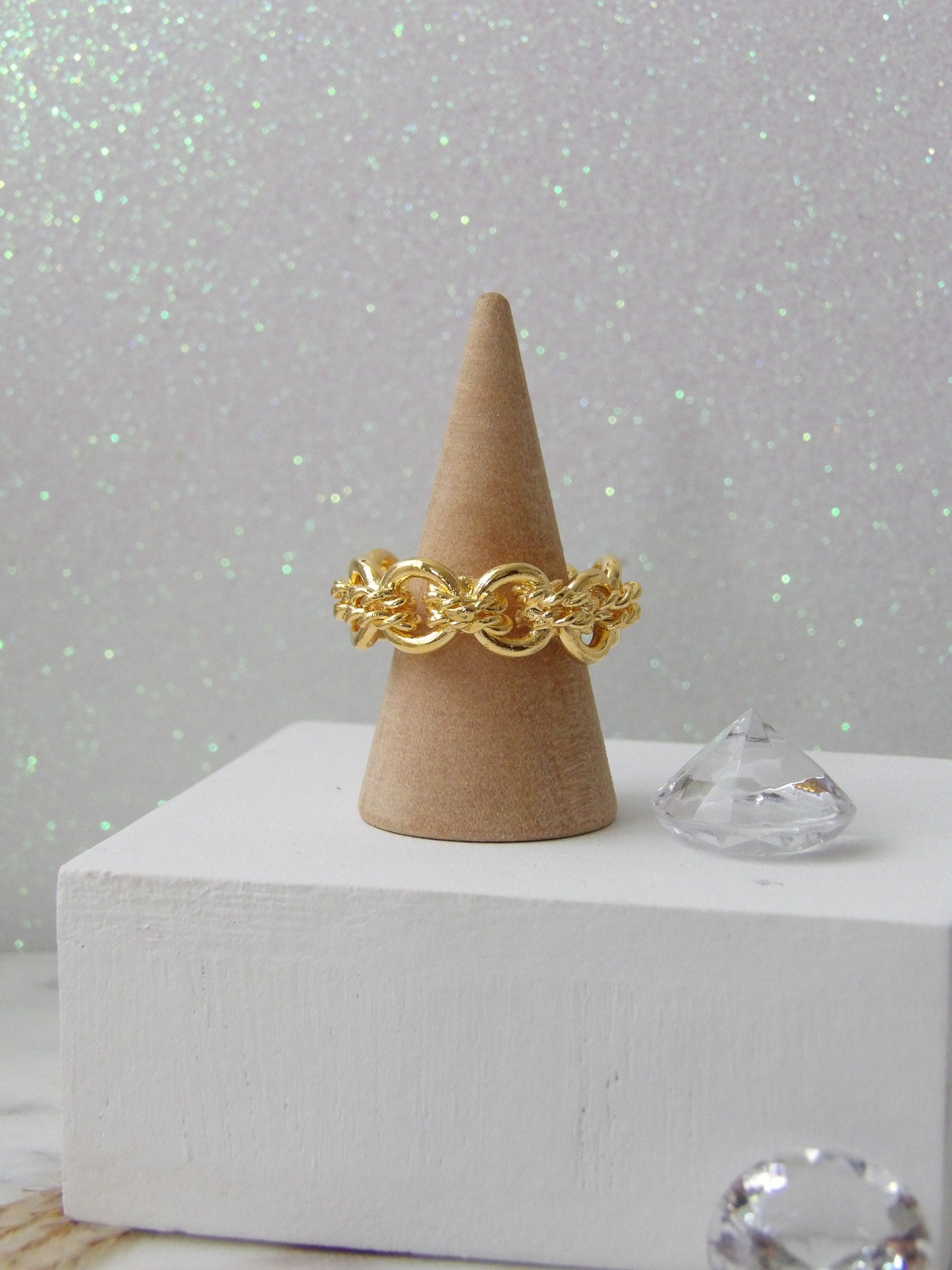 LINKA RING BRONZE