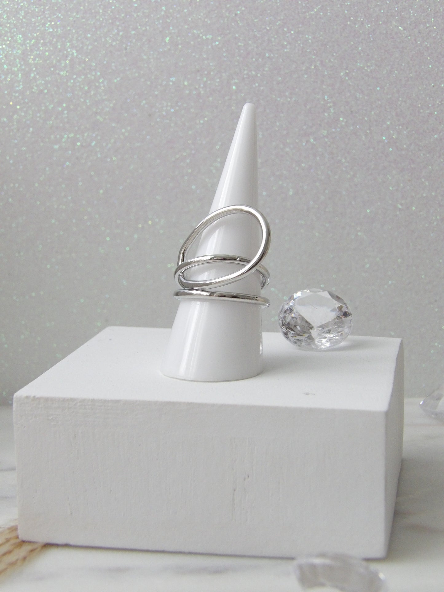 DUALITY SILVER RING