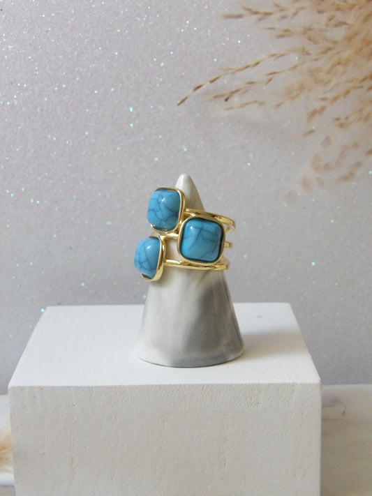 BLUE MUSE GOLD RING