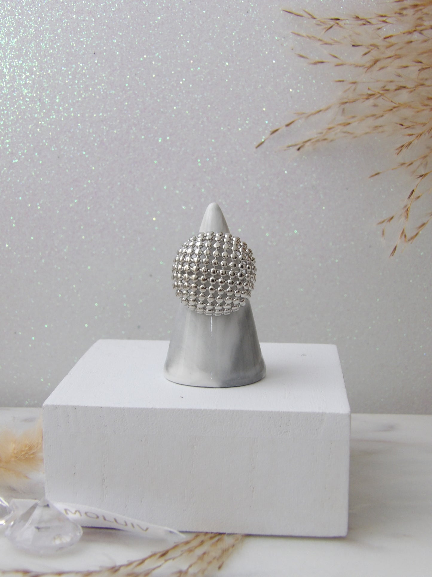 ORIANA SILVER RING