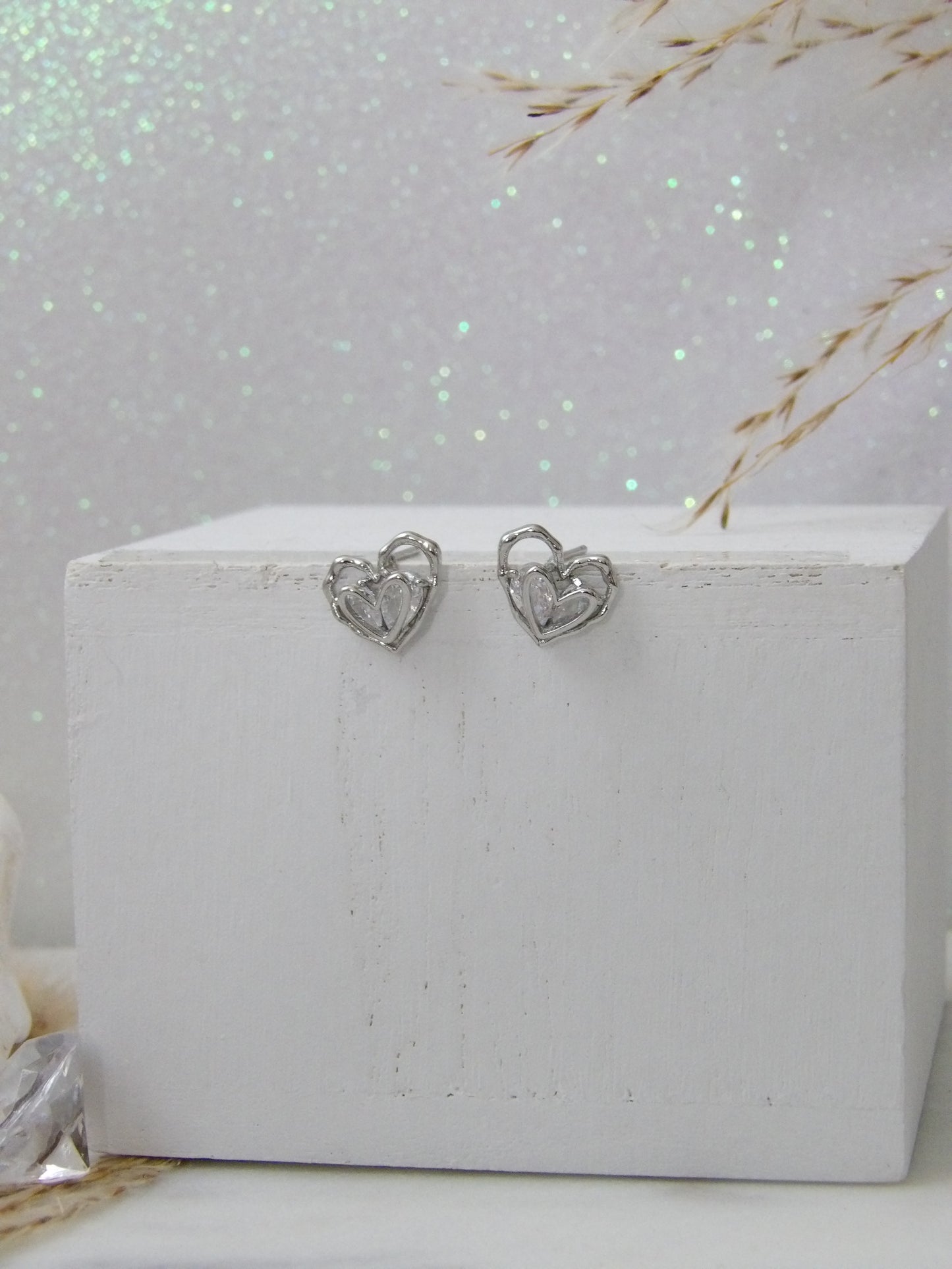 AELINA SILVER EARRINGS