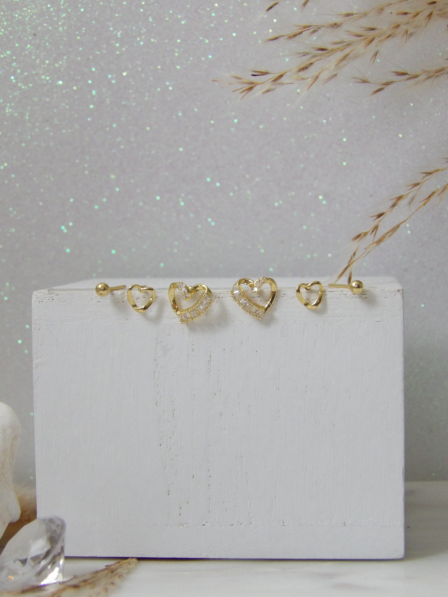 ELANORE SET GOLD EARRINGS
