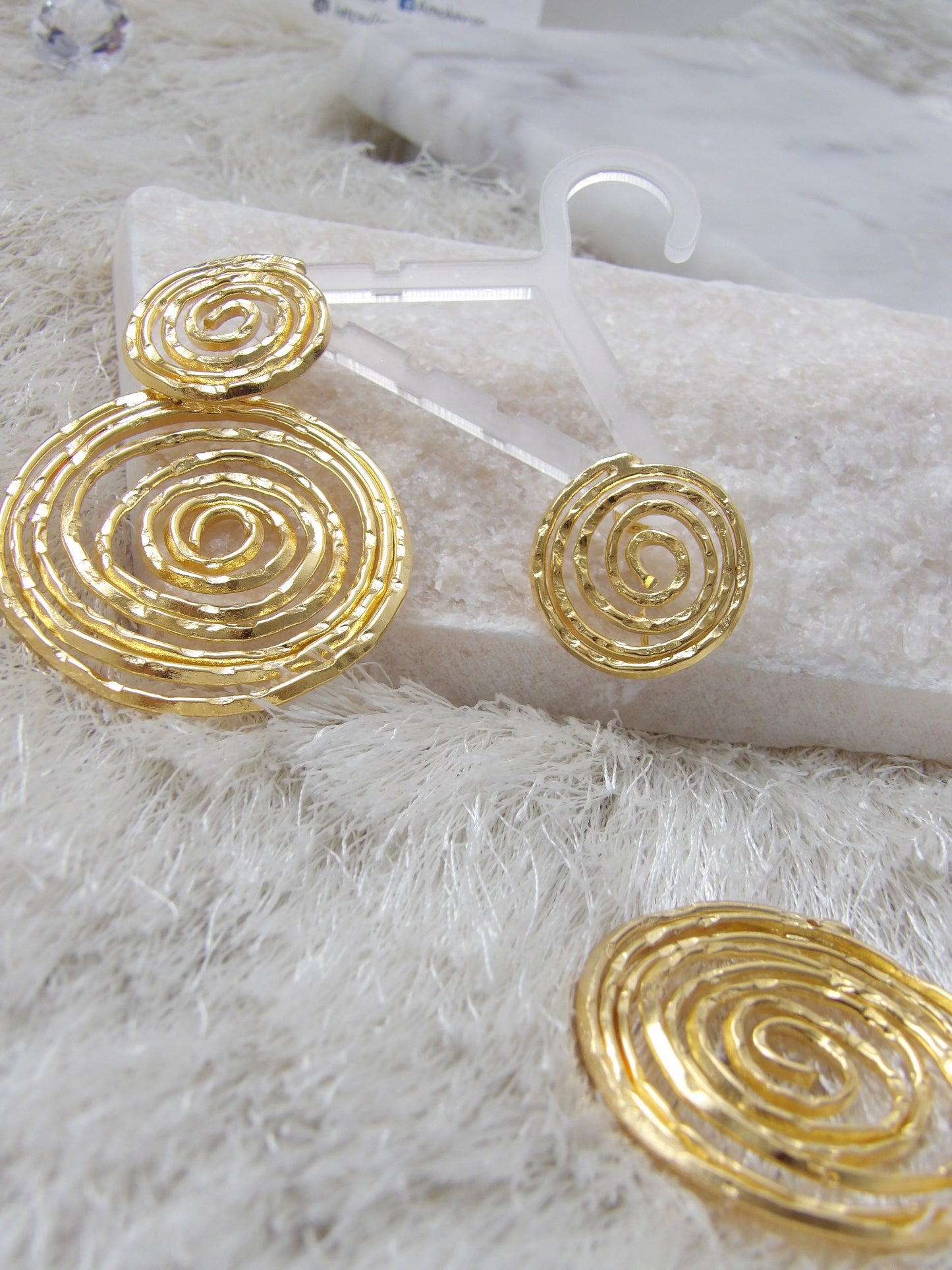 AUREAL EARRINGS BRONZE