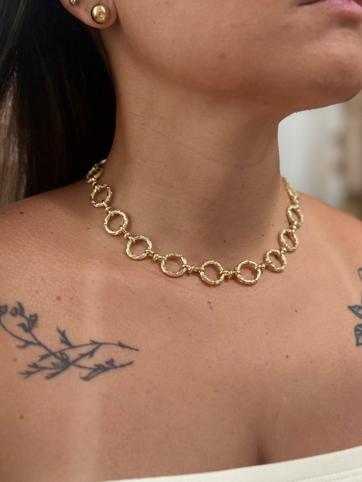 ÉLANOR GOLD NECKLACE