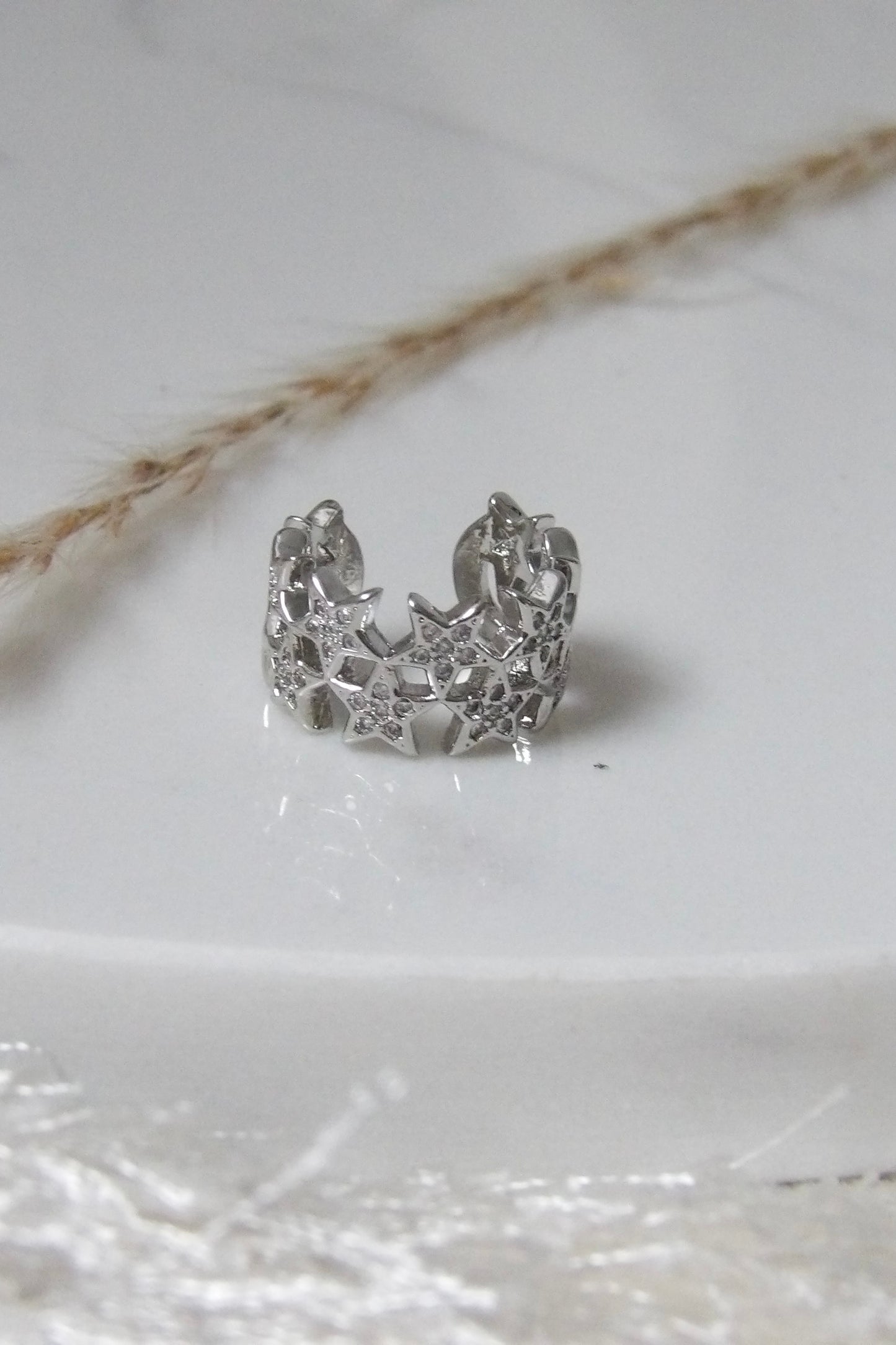 ELOISE EAR CUFF SILVER