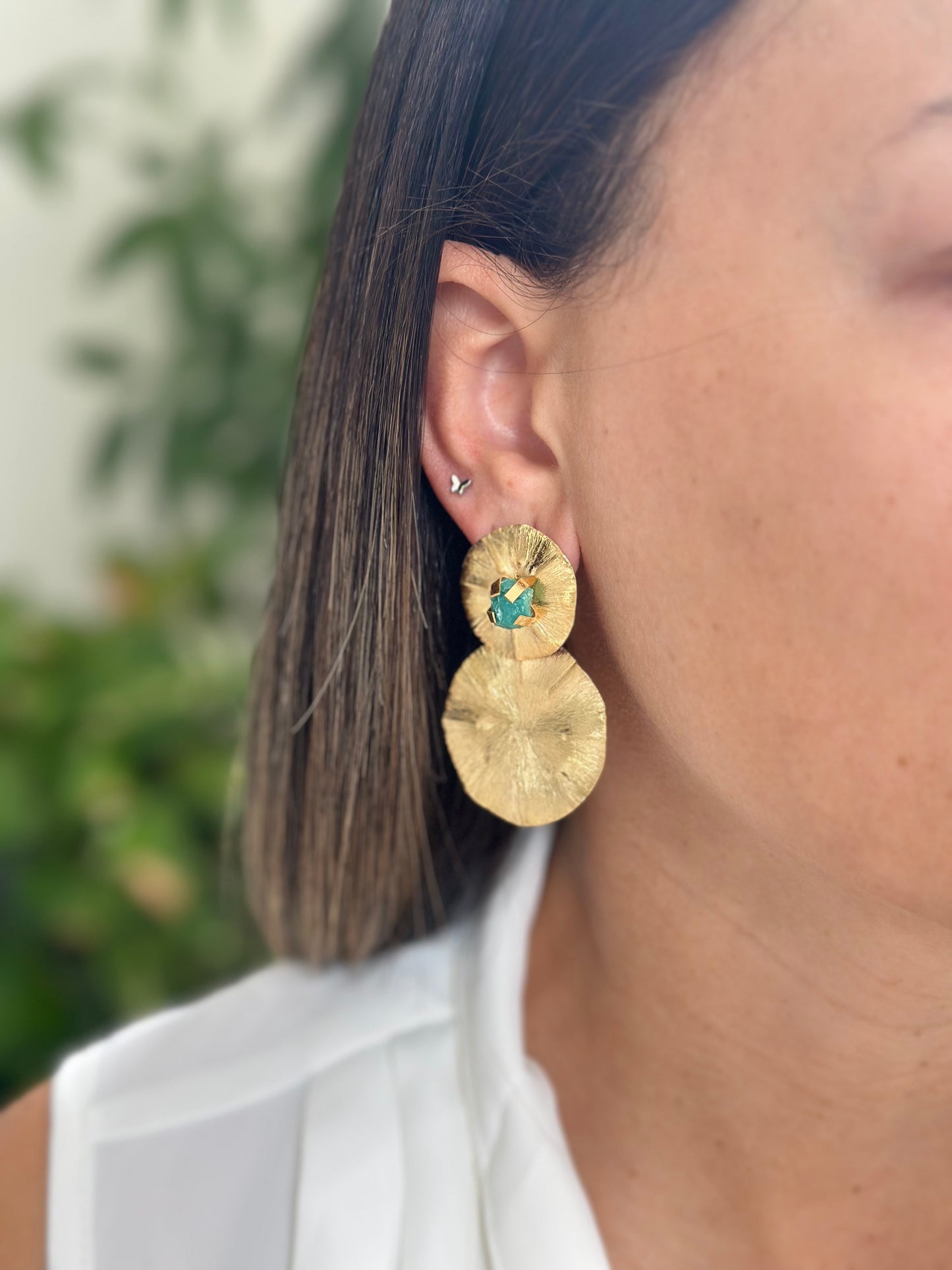 SOLAR ESSENCE BRONZE EARRINGS