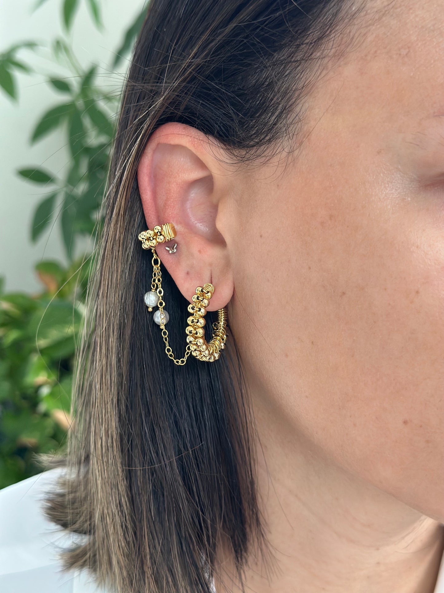 GOLDEN MOOD EARRINGS SET