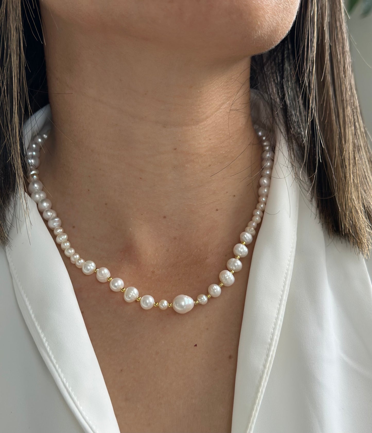 BRISA PEARL NECKLACE