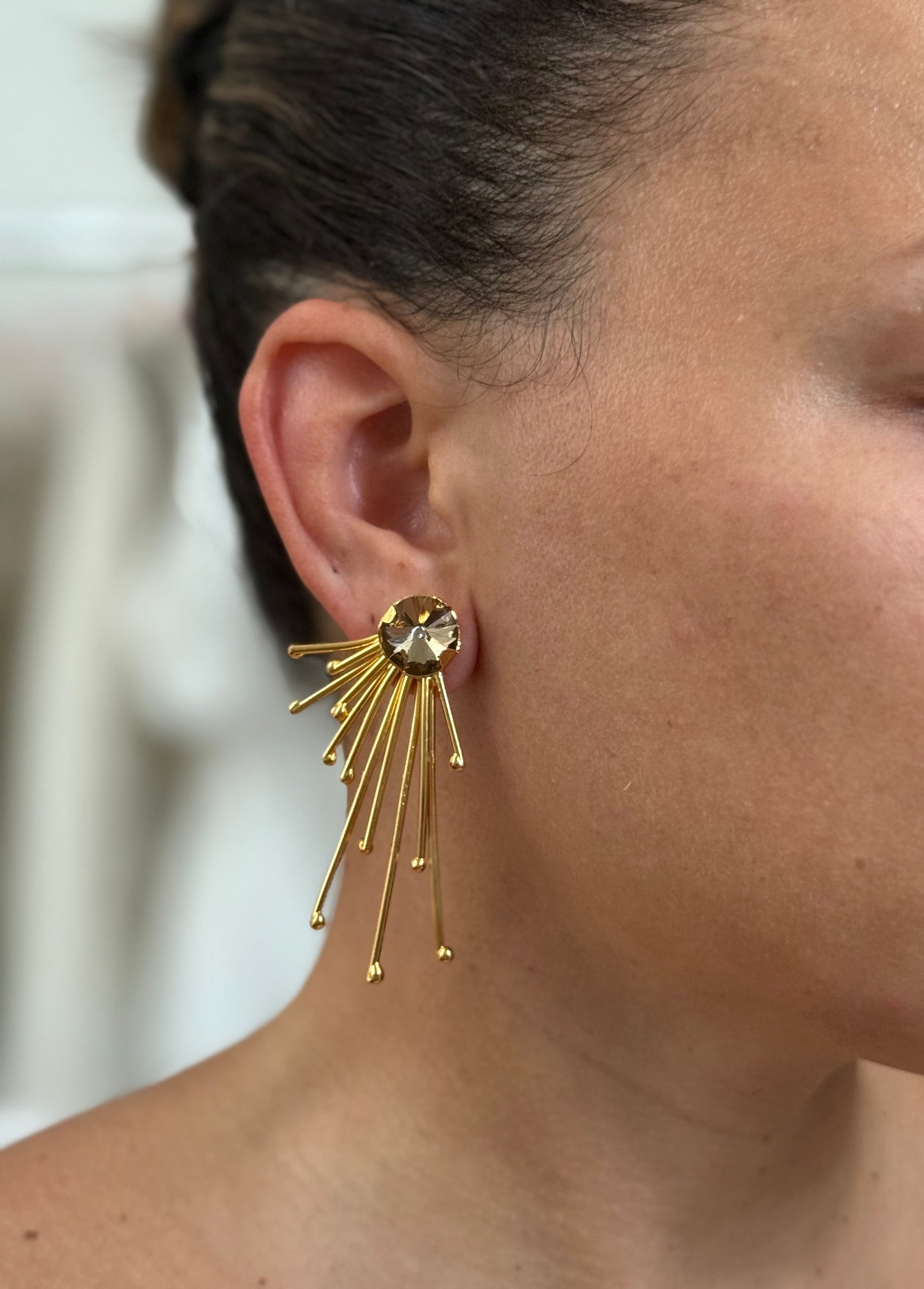 VÉLA AMBAR BRONZE EARRINGS