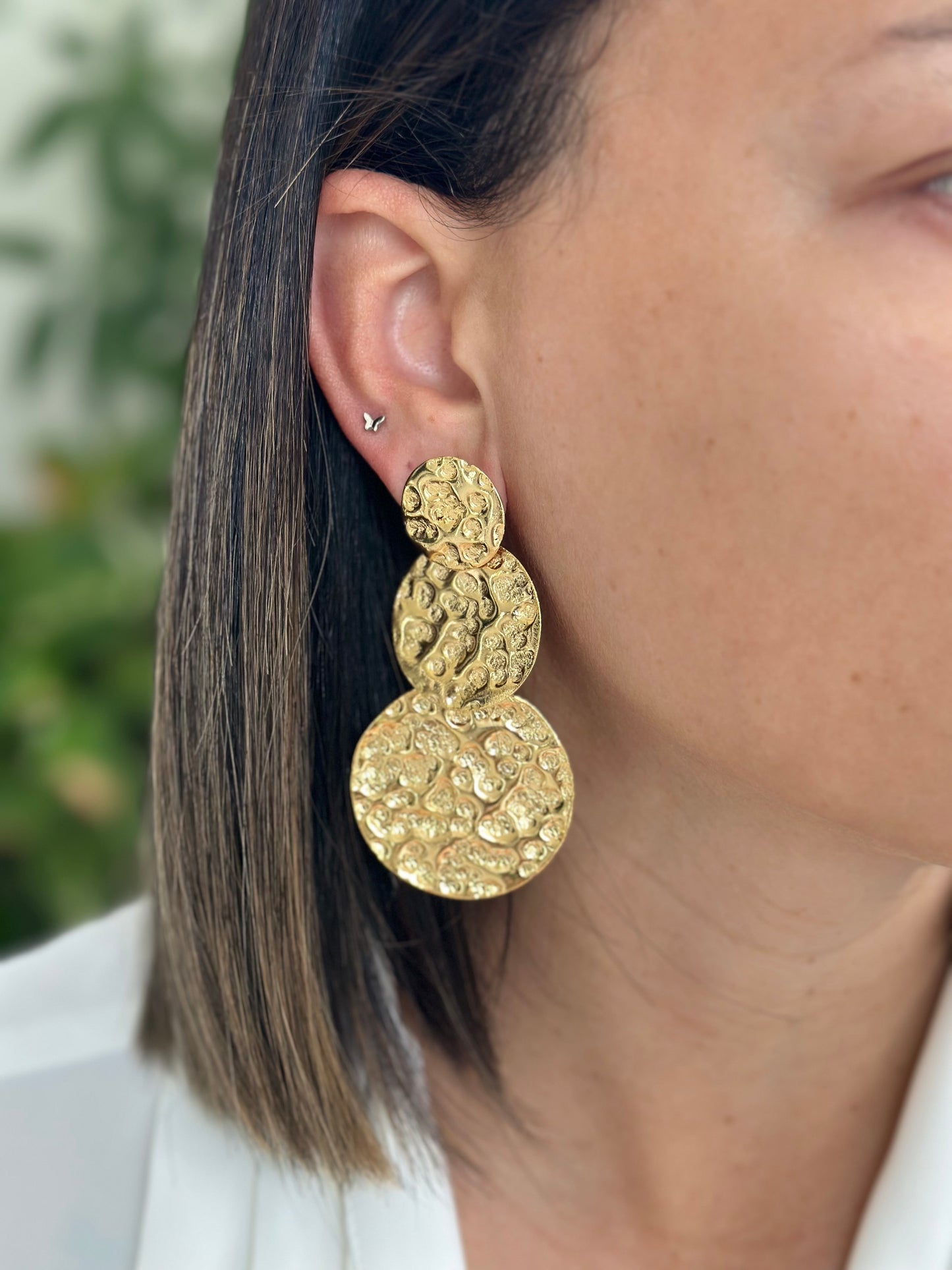 LUNA MODULAR BRONZE EARRINGS MULTI USE