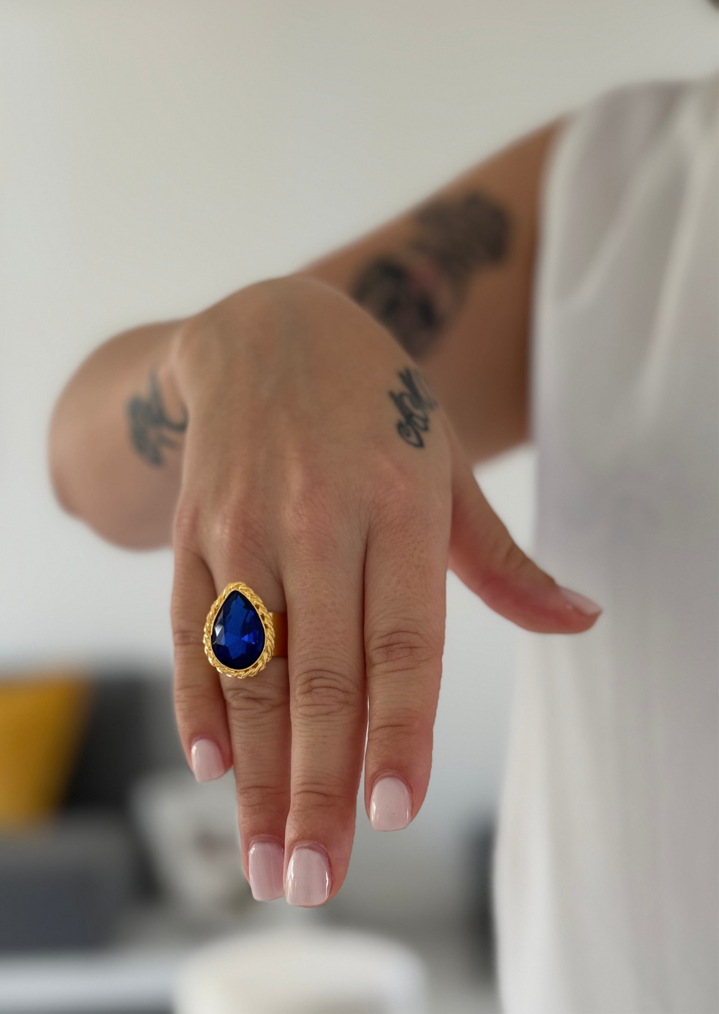 MIDNIGHT GLOW RING BRONCE
