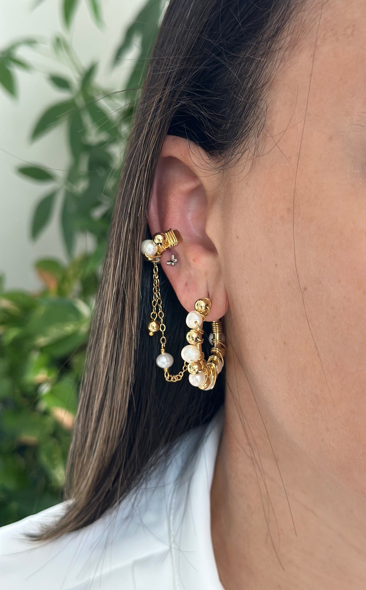 MYSTIC GOLD EARRINGS SET