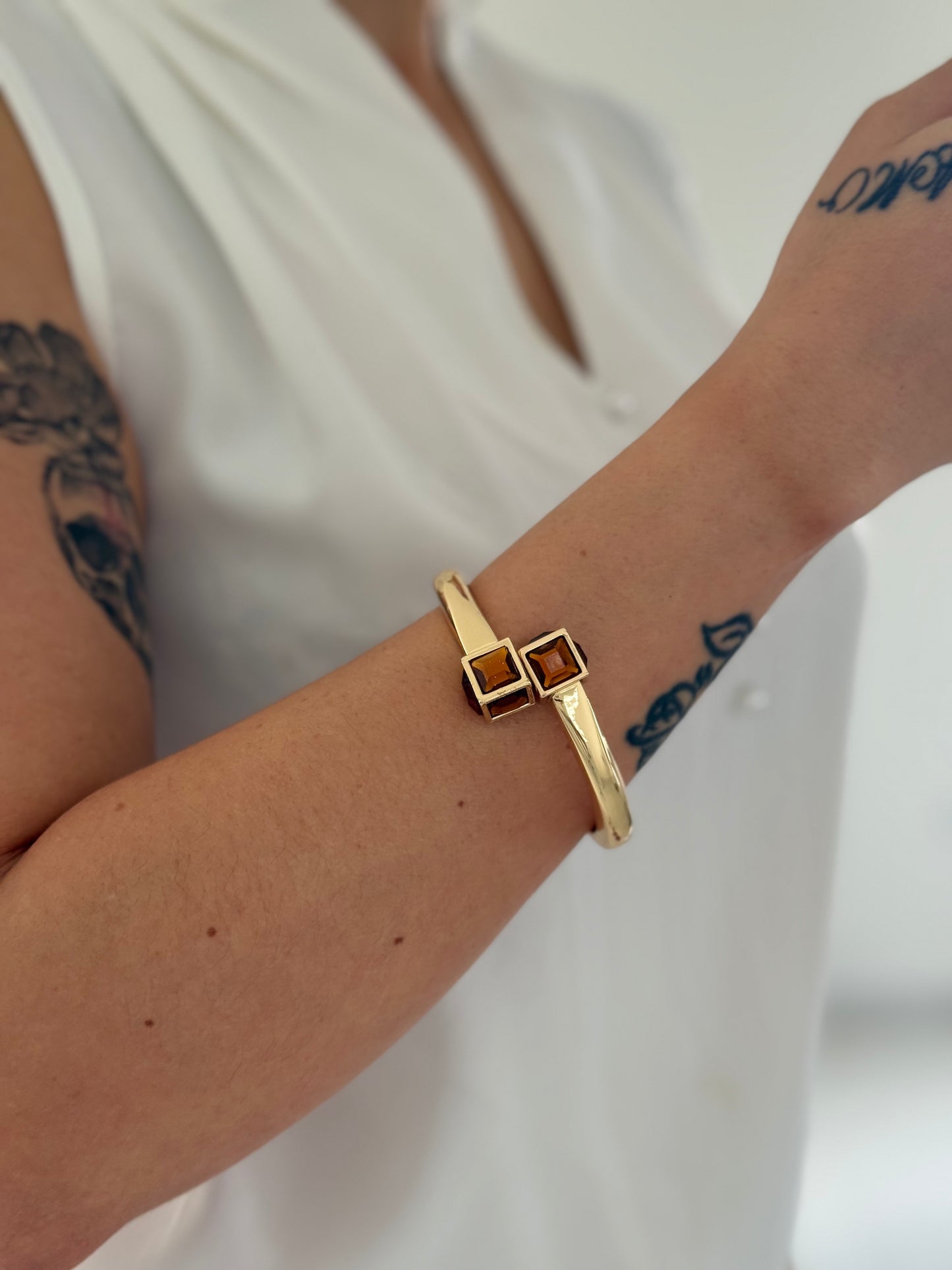 AMBER BLOCKS BRACELET